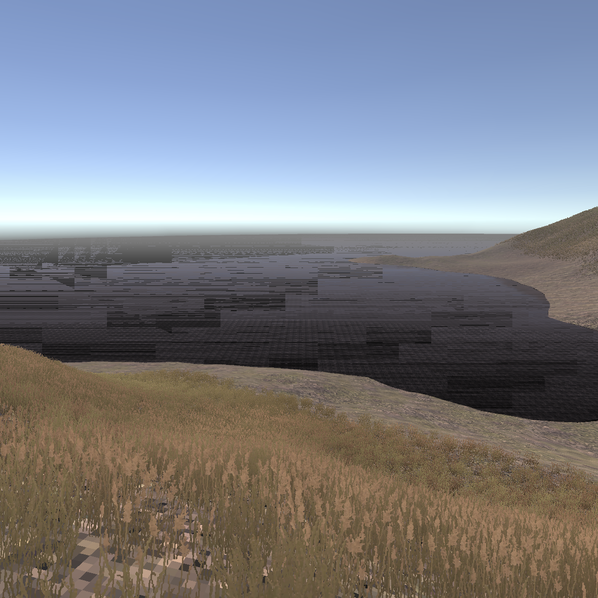 Water behaving badly in WebGL build - looks choppy and pixellated